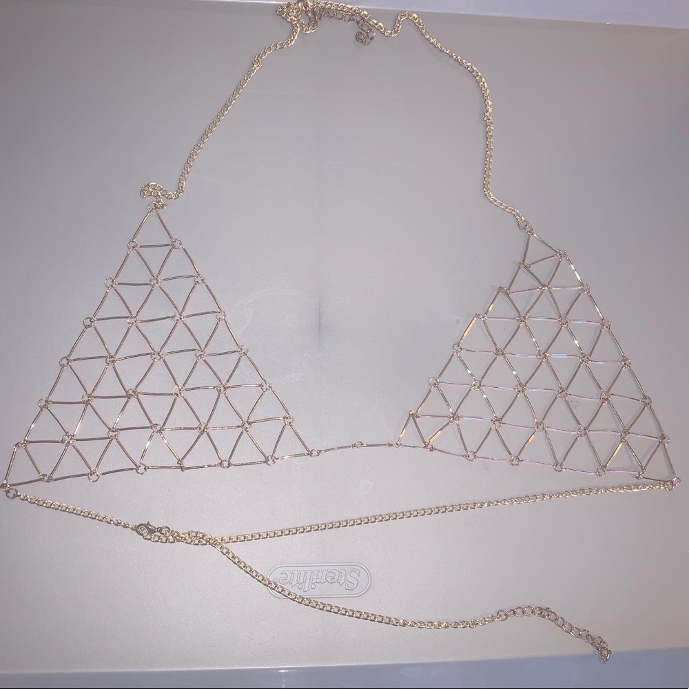 Stylish Metal Bra